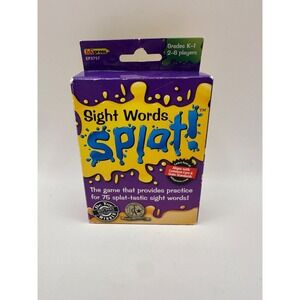 Sight Words Splat! Grades K-1 EduPress 2-6 Players 75 Sight Words Dr Toy Winner